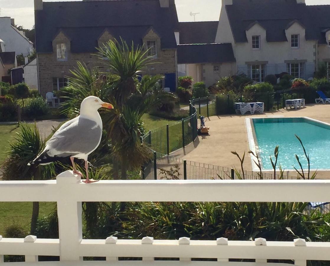 Vacances A L Ocean - T4 Grand Balcon Tout Confort - Wifi Et Parking Gratuits - Mer Plage Piscine A Environ 25 M - Centre Ville, Tous Commerces, Marche, Et Port A 10 Minutes A Pied En Longeant La Mer Guilvinec Luaran gambar